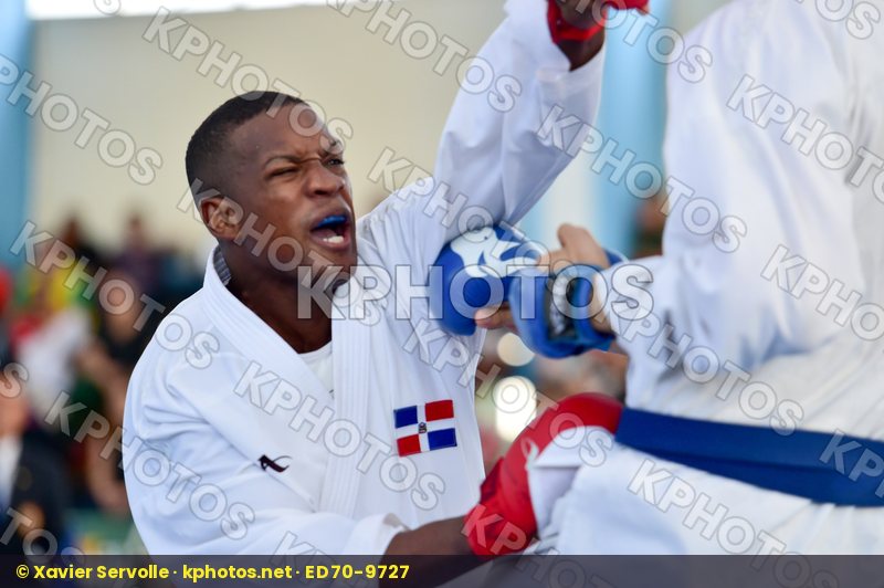-84 Kg Azevedo Alberto Brazil Dominican Republic final kumite Ma