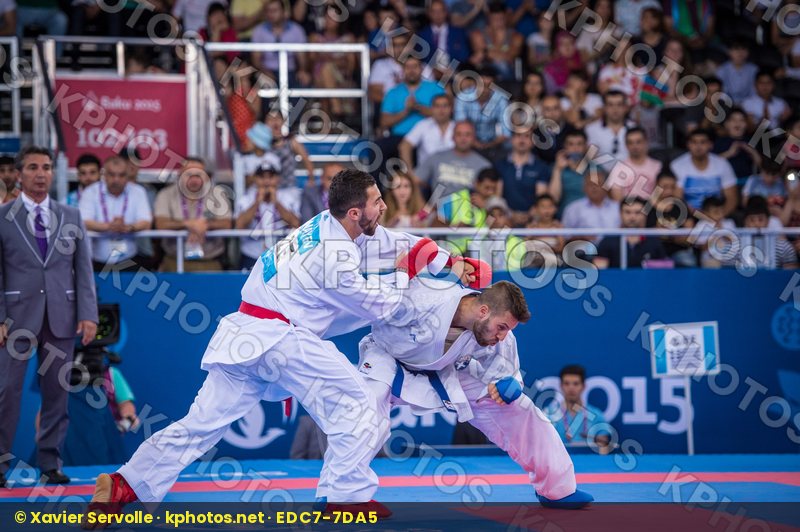 -84 kg Azerbaijan finals Greece kumite Mamayev Aykhan Tzanos Geo