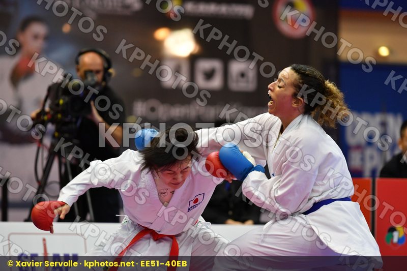 Ait ibrahim Nadege Female kumite 68+ kg France Japan Kawamura Na