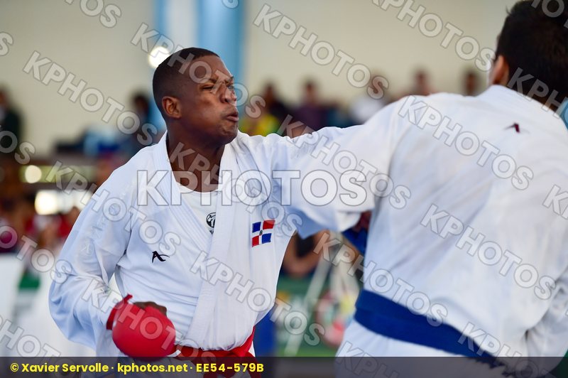 -84 Kg Azevedo Alberto Brazil Dominican Republic final kumite Ma