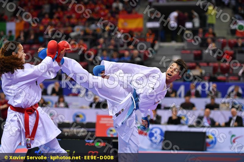 Caceres quinonero Marina Junior kumite female -59 kg Lelis Maria