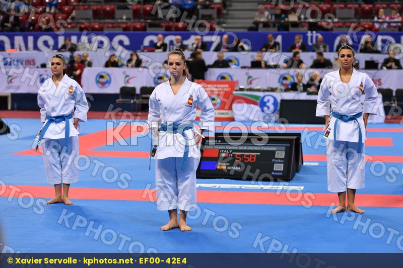 Anan Kata team cadet and junior female Spain Spain Spain