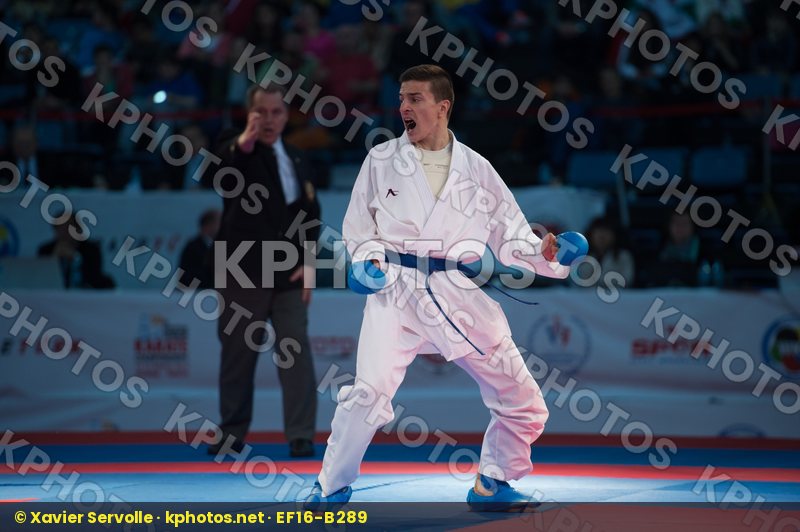 -60 kg bronze match Fyr Of Macedonia Gomez Garcia Matias kumite