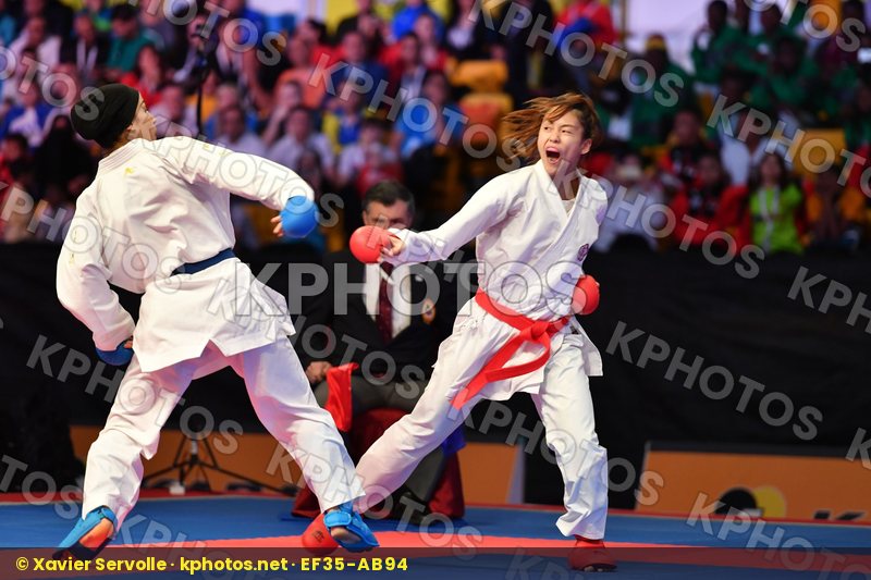Barzegarvaskasi Zohreh Chinese taipei Female kumite -55 kg Iran