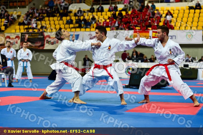 Cadets et Juniors DaeDo Kata Male Spain team
