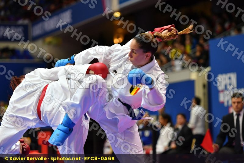 Avazeri Lea Belgium Debatty Luana Female kumite -68 kg France