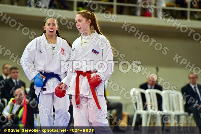 -53 Kg Female Junior Kumite Lazareva Elizaveta Russian Federatio