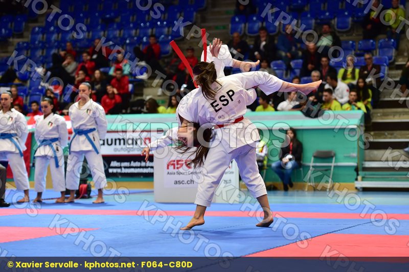 Arawaza bunkai cadet female finals junior kata spain team
