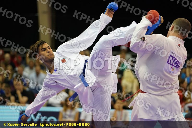 Guillem Kenny Male Kumite +84kg Morrocco New Caledonia Ouchen Achraf