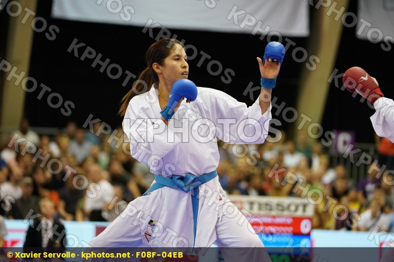 Female Kumite -61kg Gold match Grande Alexandra Peru Serogina Anita Ukraine