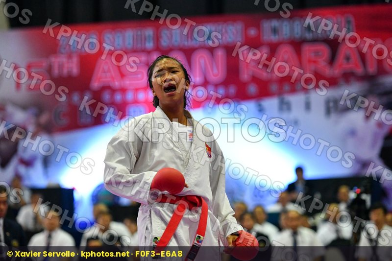 Japan Kikuchi Mizuki Nguyen Thi Viet Trinh U21 Kumite Female -68