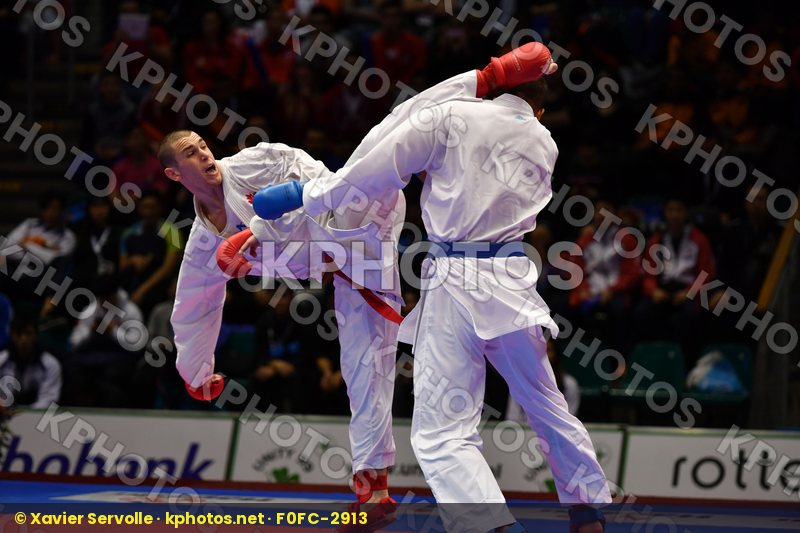 Canada Gaysinsky Daniel Germany Horne Jonathan Male kumite 84+ k