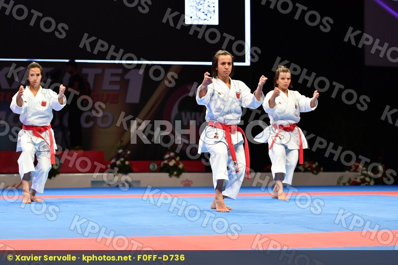 Female team kata Morocco Morocco Morocco Unsu