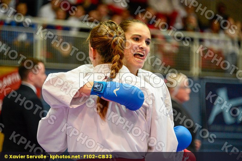 female kumite -68 kg no debatty luana buchinger alisa belgium au