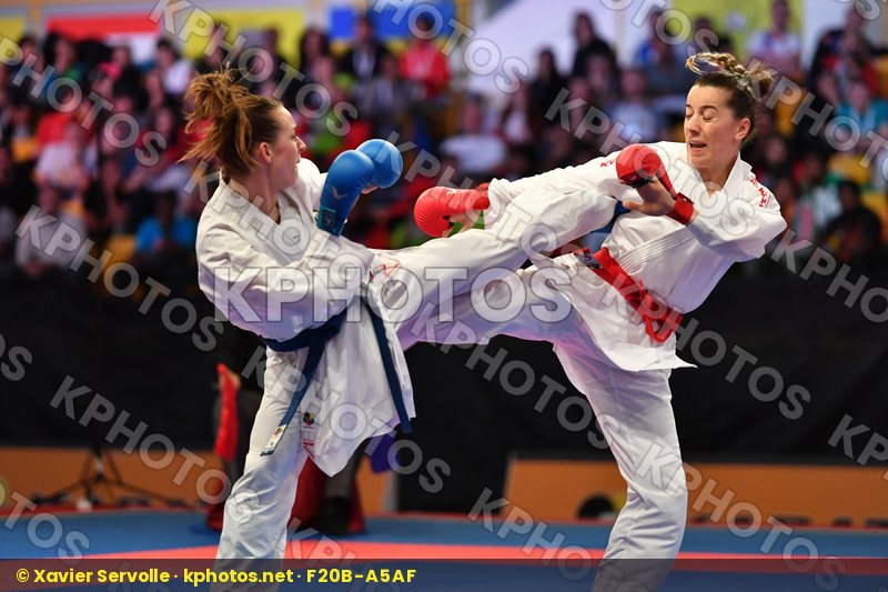 Austria Female kumite -50 kg < LRBarcodes Ozcelik Serap Plank Be