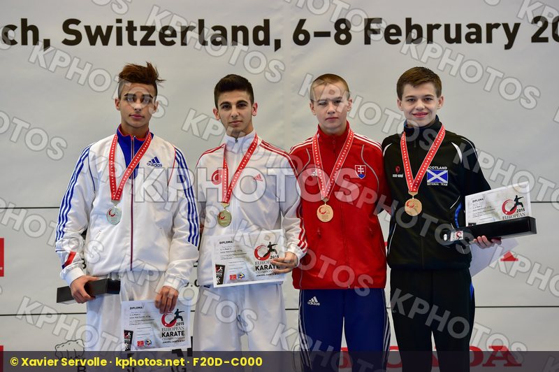 -55kg Coulter James finals france Imrich Dominik junior kumite m