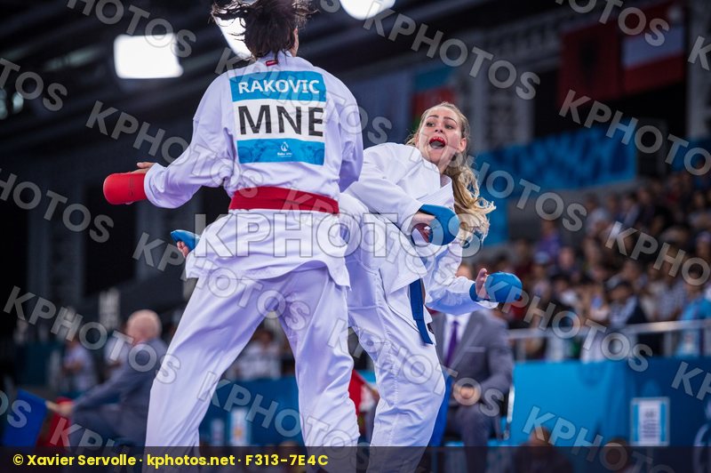 -68 kg day2 Frimannsdottir Telma Rut Island kumite Montenegro qu