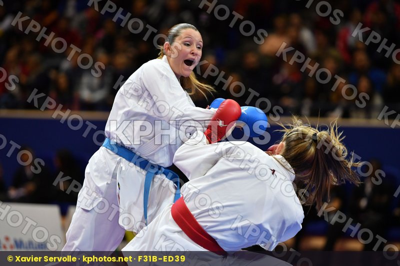 Campbell Kathryn Canada Female kumite -55 kg Hungary Molnar Reka
