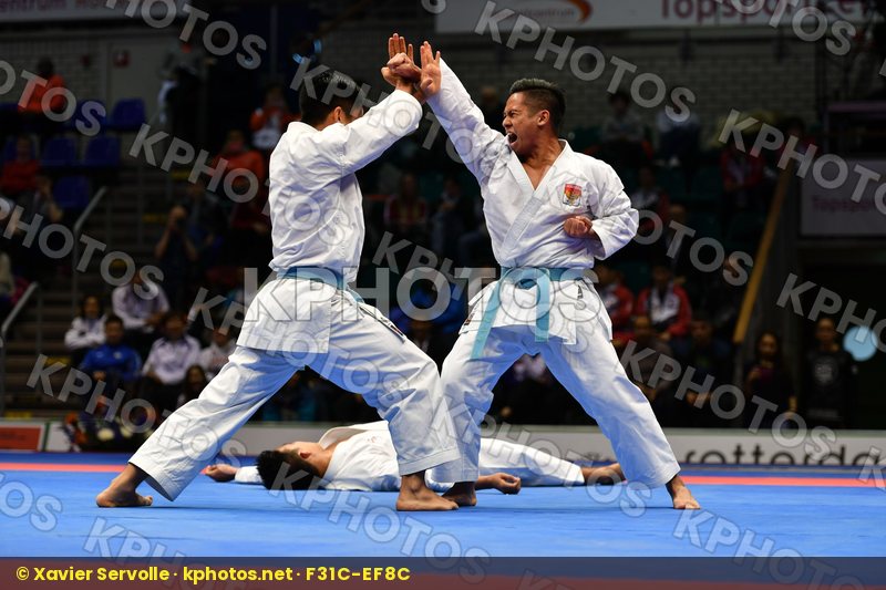 Indonesia Kururunfa Male Team Kata