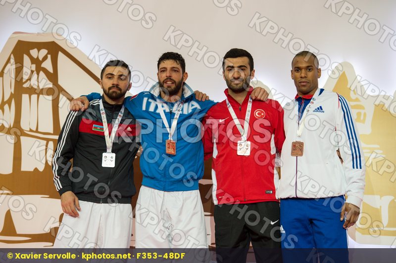 -84 kg Aktas Ugur Azerbaijan France Grillon Kenji Italy kumite M