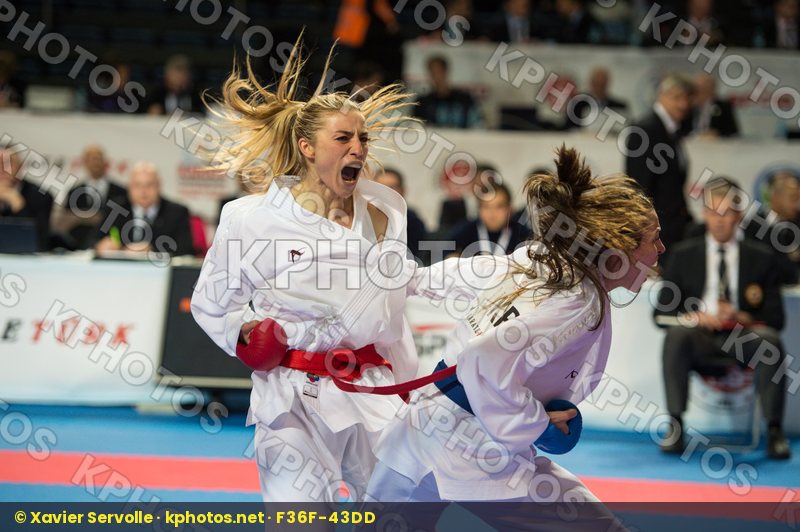 -55 kg female kumite top
