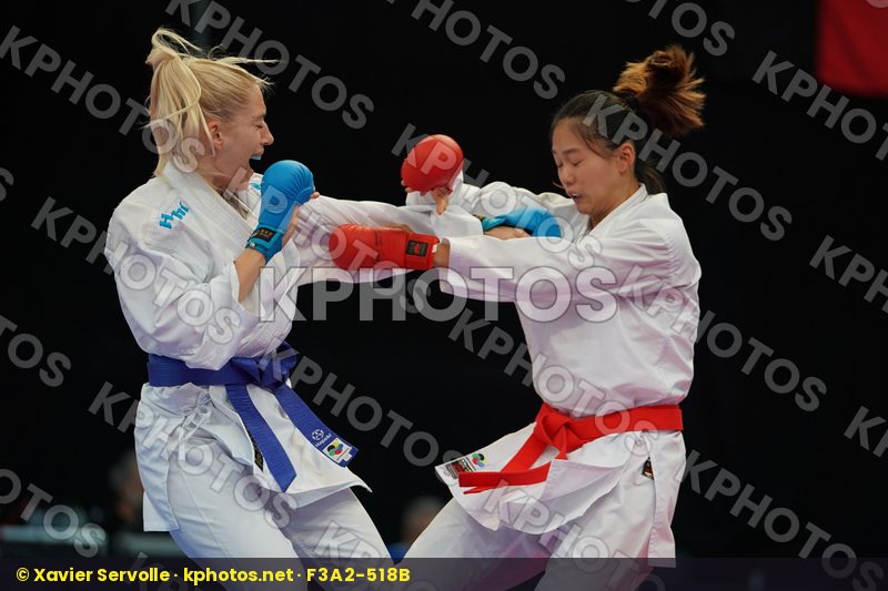 Bitsch Jana Chinese taipei Female kumite -55 kg Germany Wen Tzu-