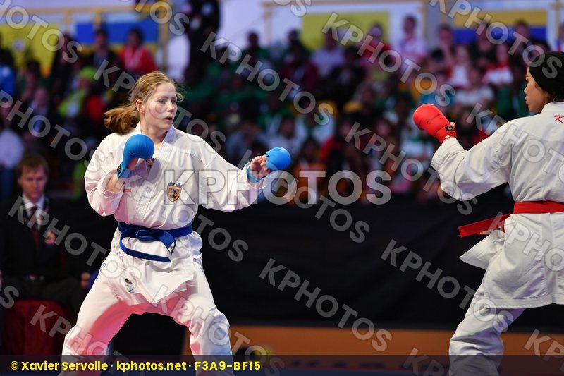 Esmaeili Mahtab Female kumite -68 kg Iran Rasmusson Lisa Sweden