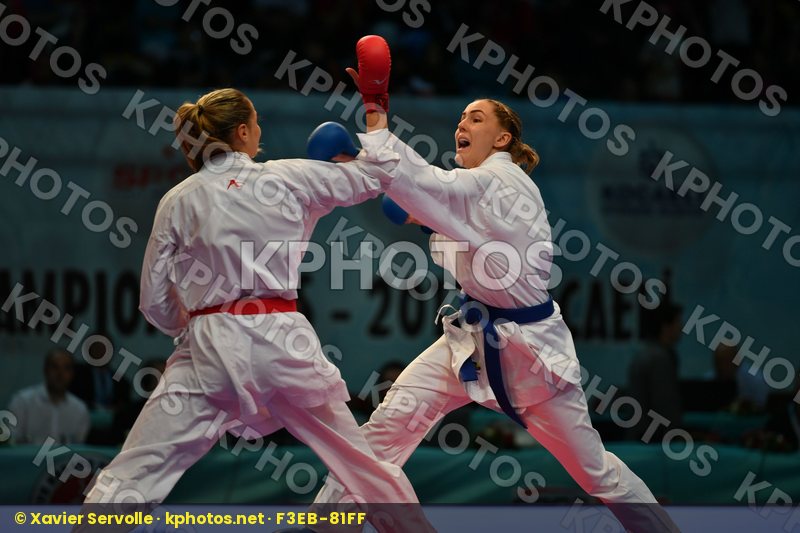 Agier Alizee Austria Buchinger Alisa Female kumite -68 kg France
