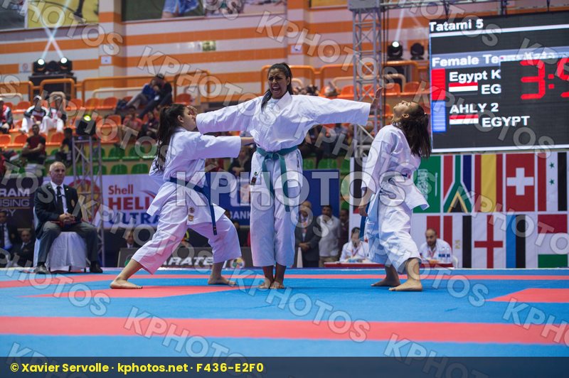 Egypt final kata team
