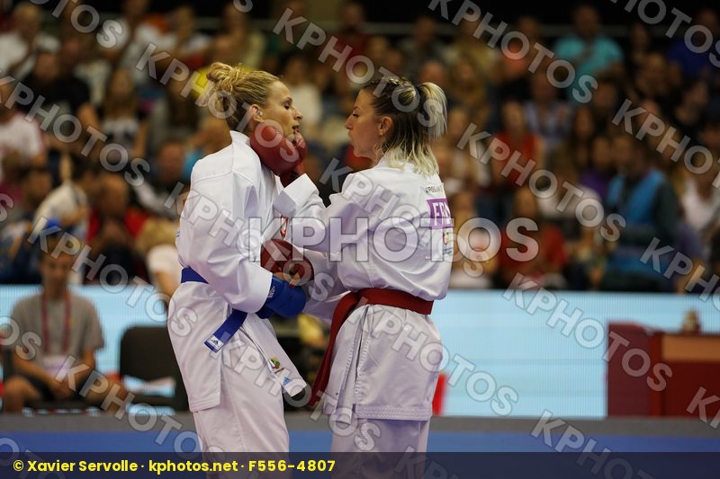 Female Kumite -50kg France Nowakowska Madgalena Poland Recchia Alexandra
