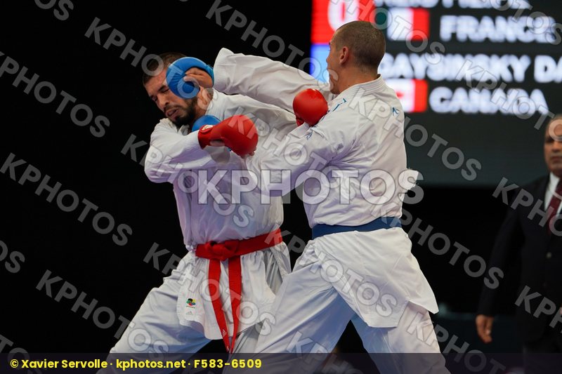 Canada France Gaysinsky Daniel Male kumite 84+ kg Reis Filipe