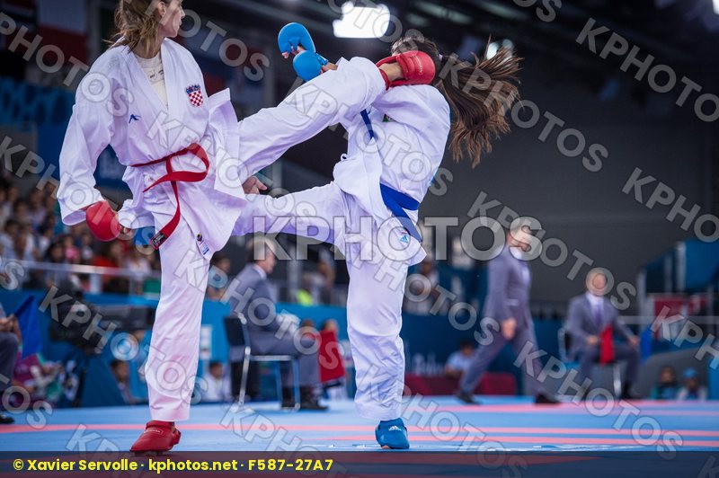 +68 kg Azerbaijan Croatia day2 kumite Martinovic Masa qualificat