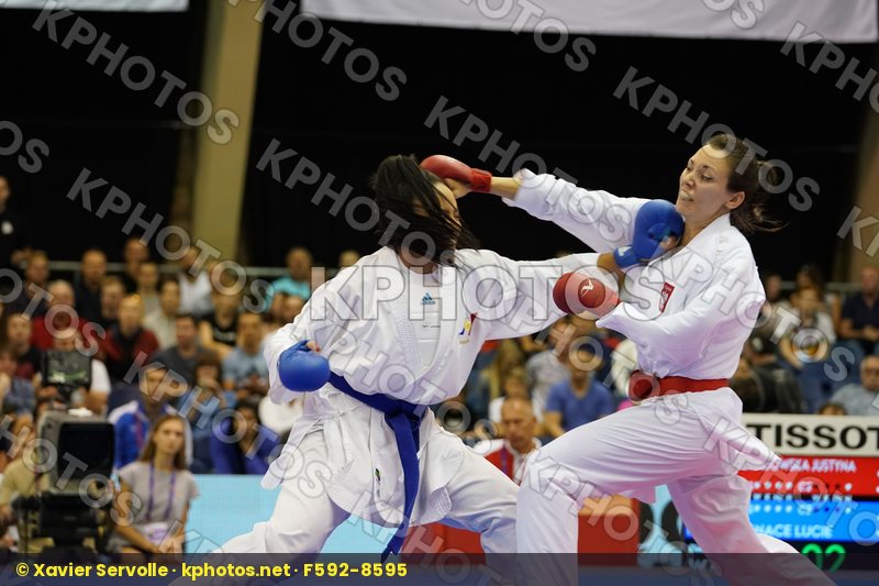 Female Kumite -61kg France Gradowska Justyna Ignace Lucie Poland