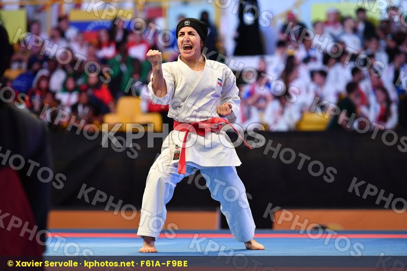 Bagheri bazardeh Negin Chatanyara kushanku Female kata Iran