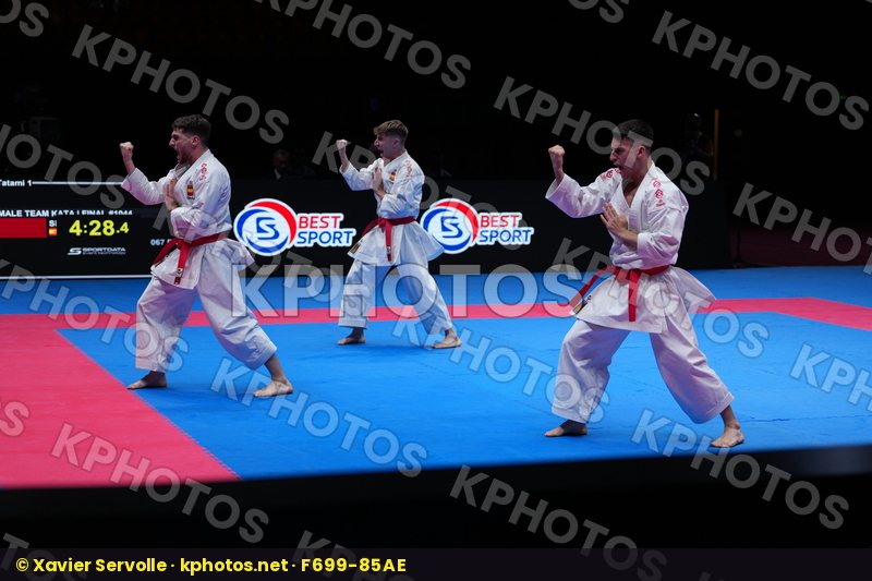 SPAIN in Team Male Kata - Final Bout