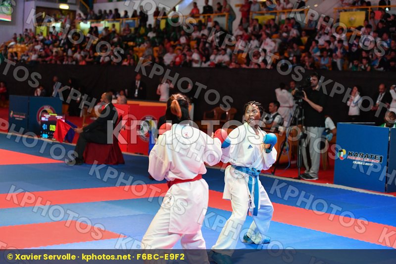 Cameroon Female kumite -50 kg < LRBarcodes Malaysia Martine Nabe