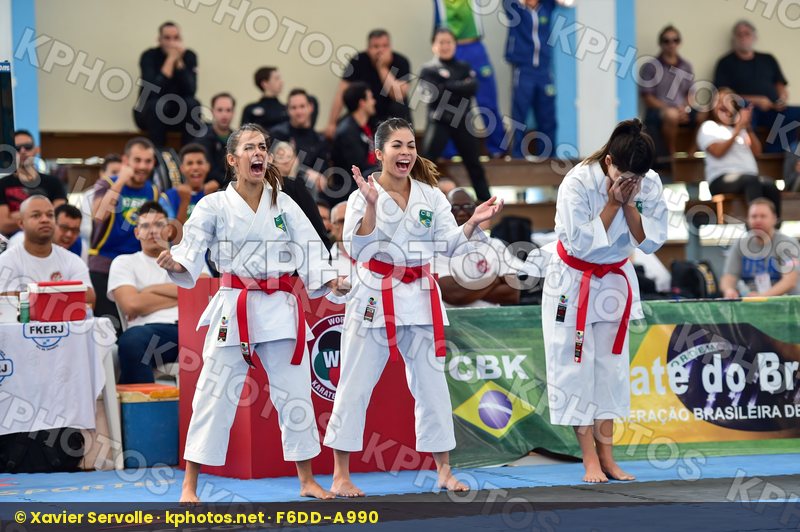 Brasil Female final kata Shureido team