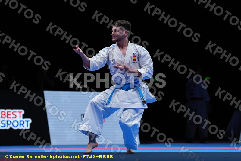 MARTIN ROMERO RAUL (SPAIN) in Male Kata - Final Bout