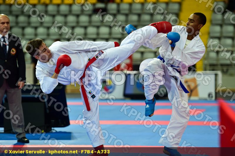 -63 Kg Cadet chyprus Cizo Kilian Croatia France Kumite Male Obra
