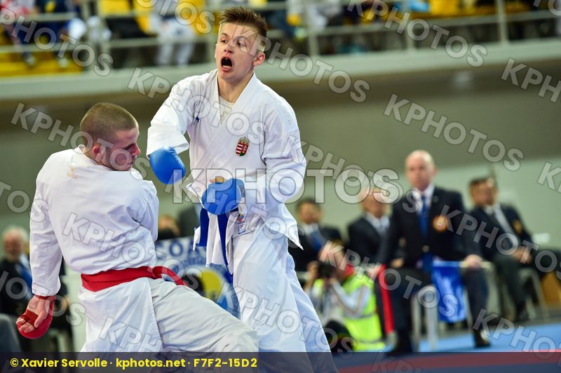 -68 Kg Erdos Martin Hodzic Mario Hungary Junior Kumite Kwon Male