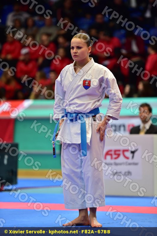 Balciarova Dorota female finals kata shureido Slovakia U21