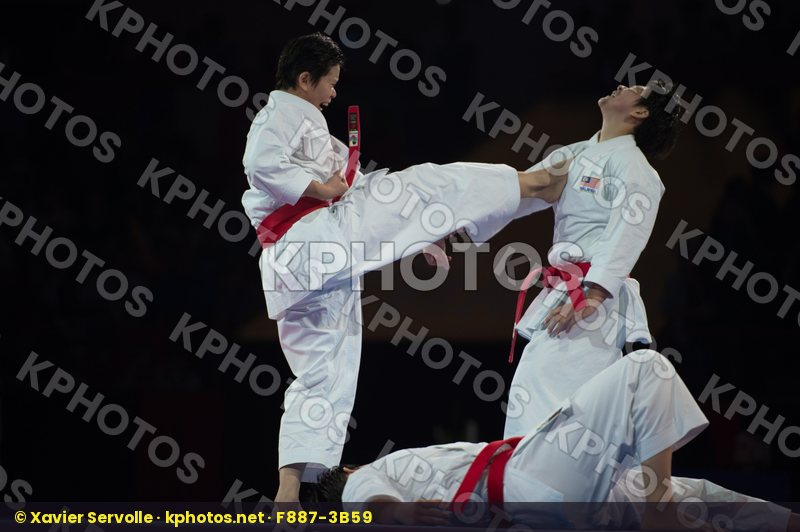 bunkai Dubai Female final kata Malaysia team