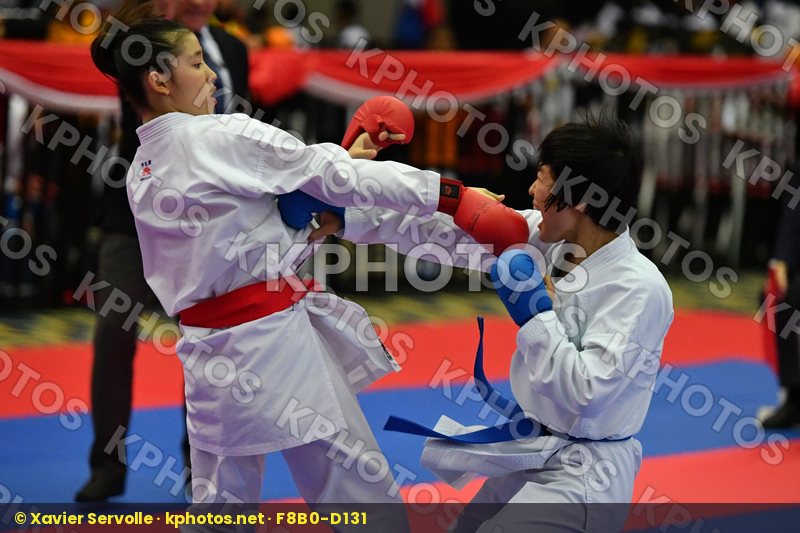 Cadet Kumite Female -54 Kg Fujita Ruri Japan Nguyen Anh Nguyet V