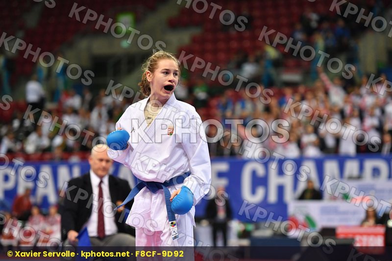 Baranyi Zsofia, Cadet kumite female -54 kg, Croatia, Hungary, Vu