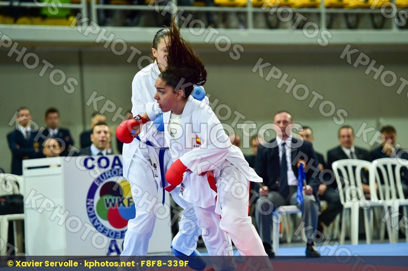 +68 Kg DaeDo Female Ferracuti Clio Italy Kumite Spain Torres Gar