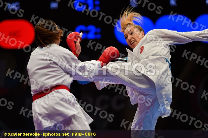 Bas Sevil Female kumite -50 kg Tokcan Umay Turkey