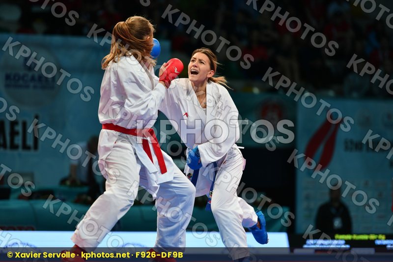 Female kumite 68+ kg Russian federation Slovakia Tatarova Domini