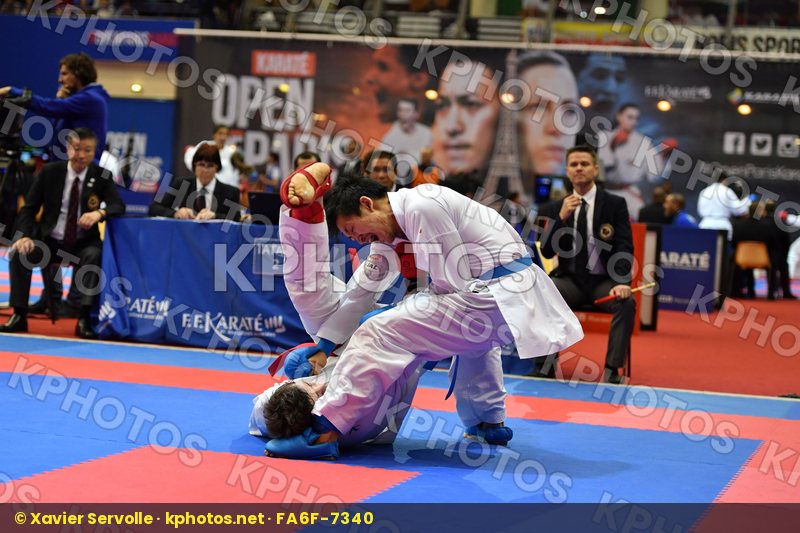 Araga Ryutaro Arkania Gogita Georgia Japan Male kumite -84 kg