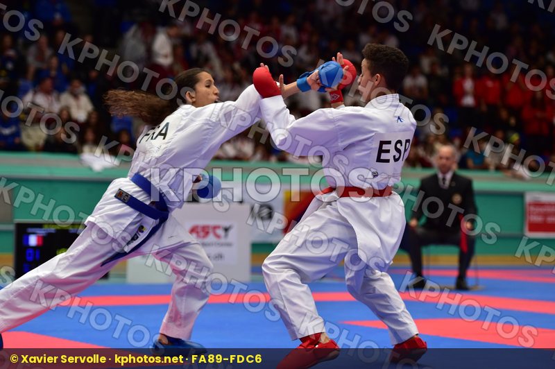 -50kg Arawaza bouderbane sophia france kumite Morales Ozuna Gema