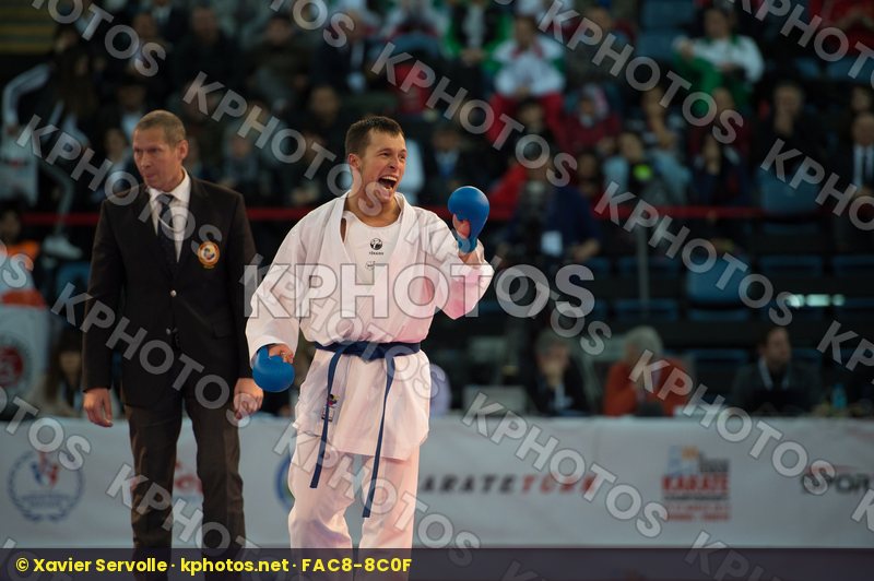-75 kg bronze match Da Costa Logan finals France kumite Latvia m